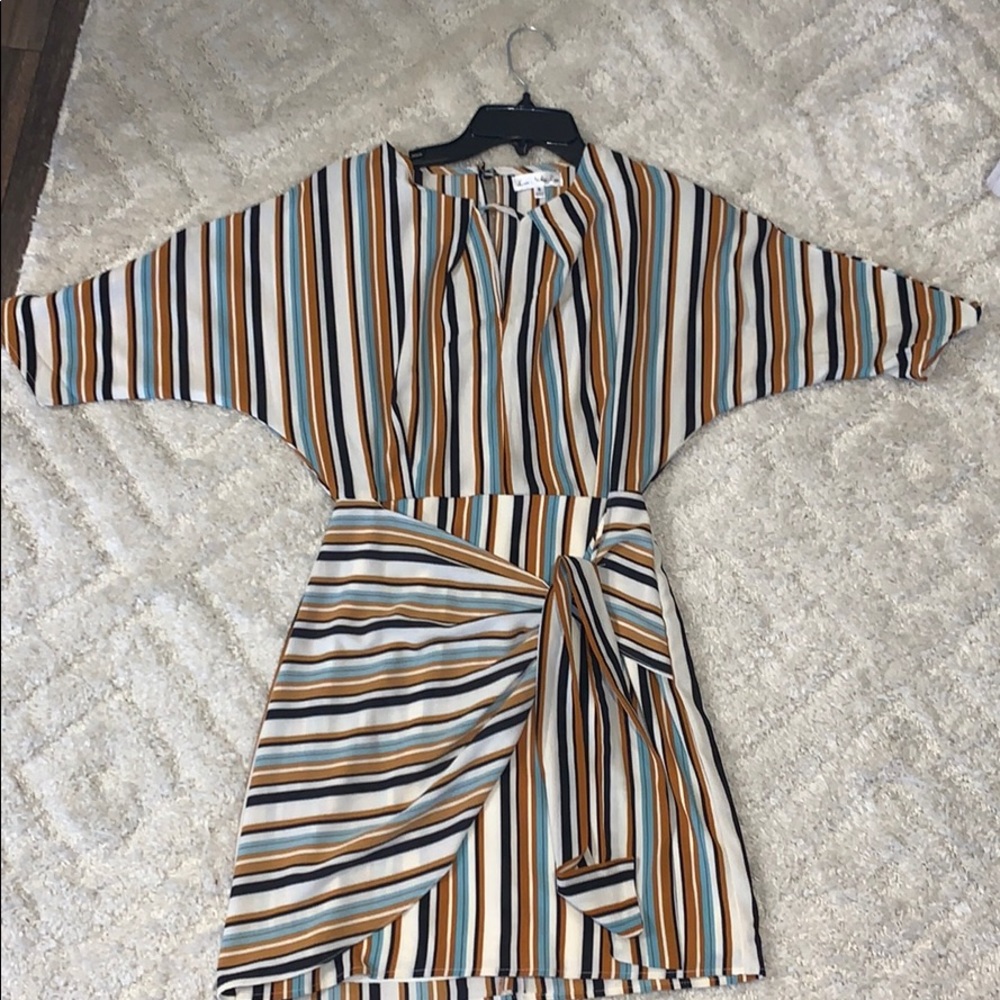 Multi color mini dress